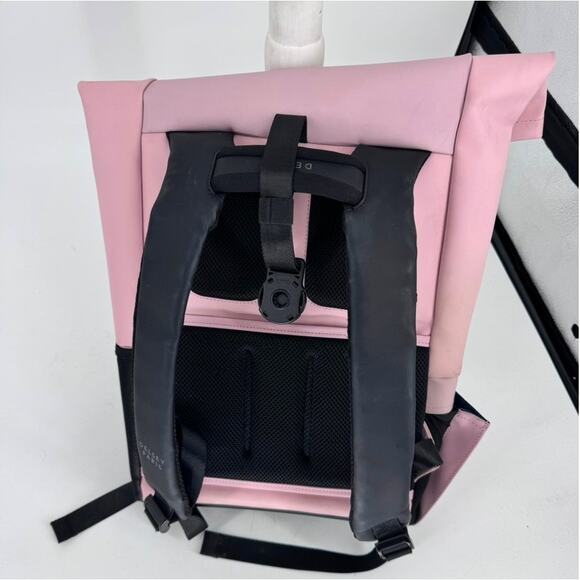 Delsey Paris Turenne Soft Backpack Rolltop Pink main image 8